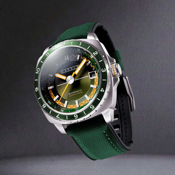 Cadola Overdrive Automatic Jet Green angled shot picture