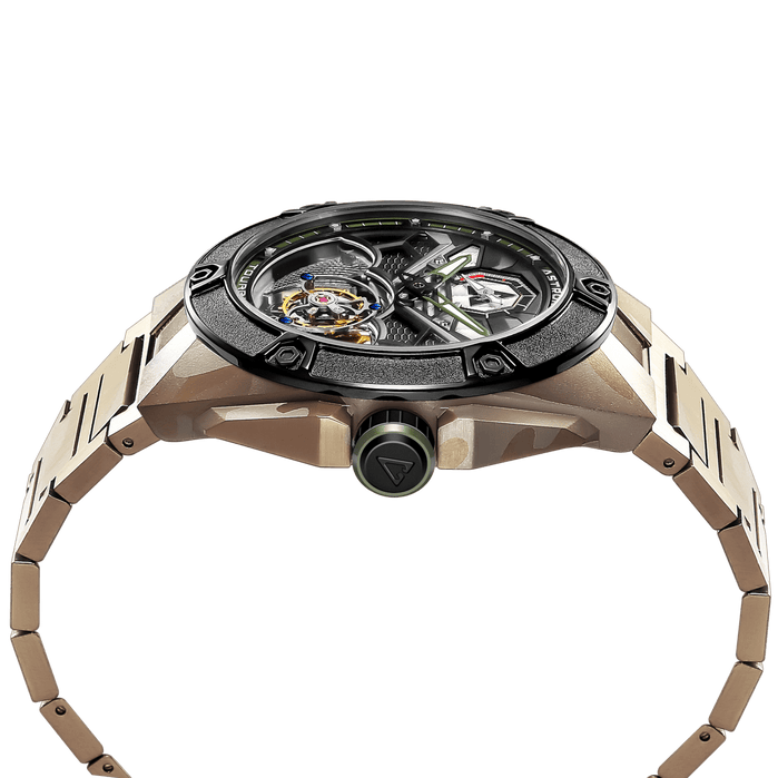 Astronic Nighthawk Tourbillon SS Camouflage angled shot picture